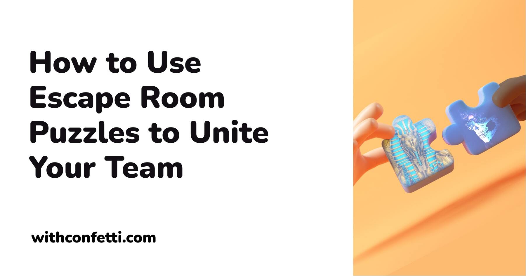 Escape Room Puzzle Ideas for Team Building Confetti 🎉